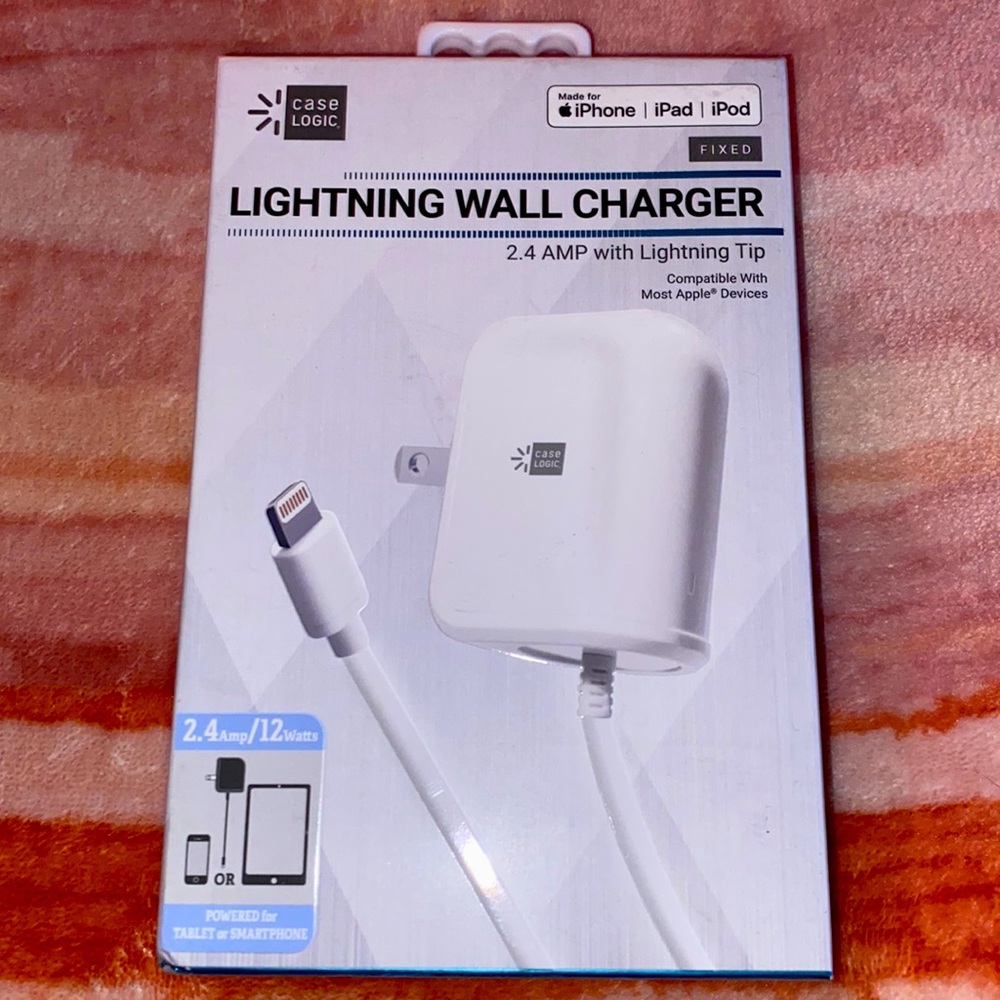 NEW lightning wall charger for iPhone/iPad/iPod